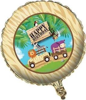 18" Safari Adventure Mylar Balloon