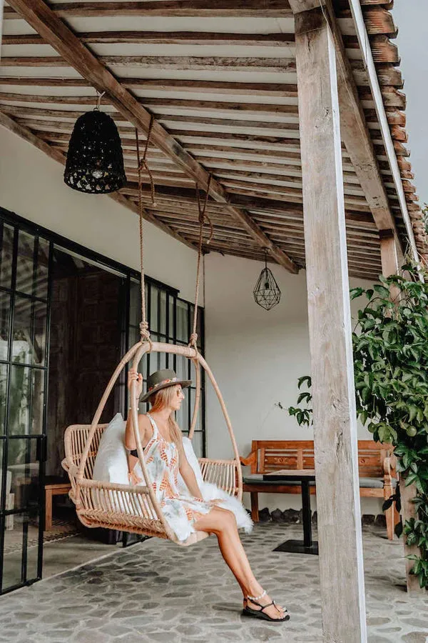 Bamboo Swing Chairs for Outdoor | Cane swing chairs - Ananya