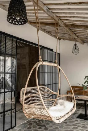 Bamboo Swing Chairs for Outdoor | Cane swing chairs - Ananya