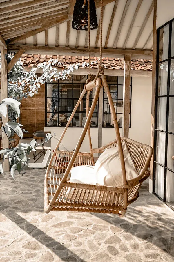 Bamboo Swing Chairs for Outdoor | Cane swing chairs - Ananya