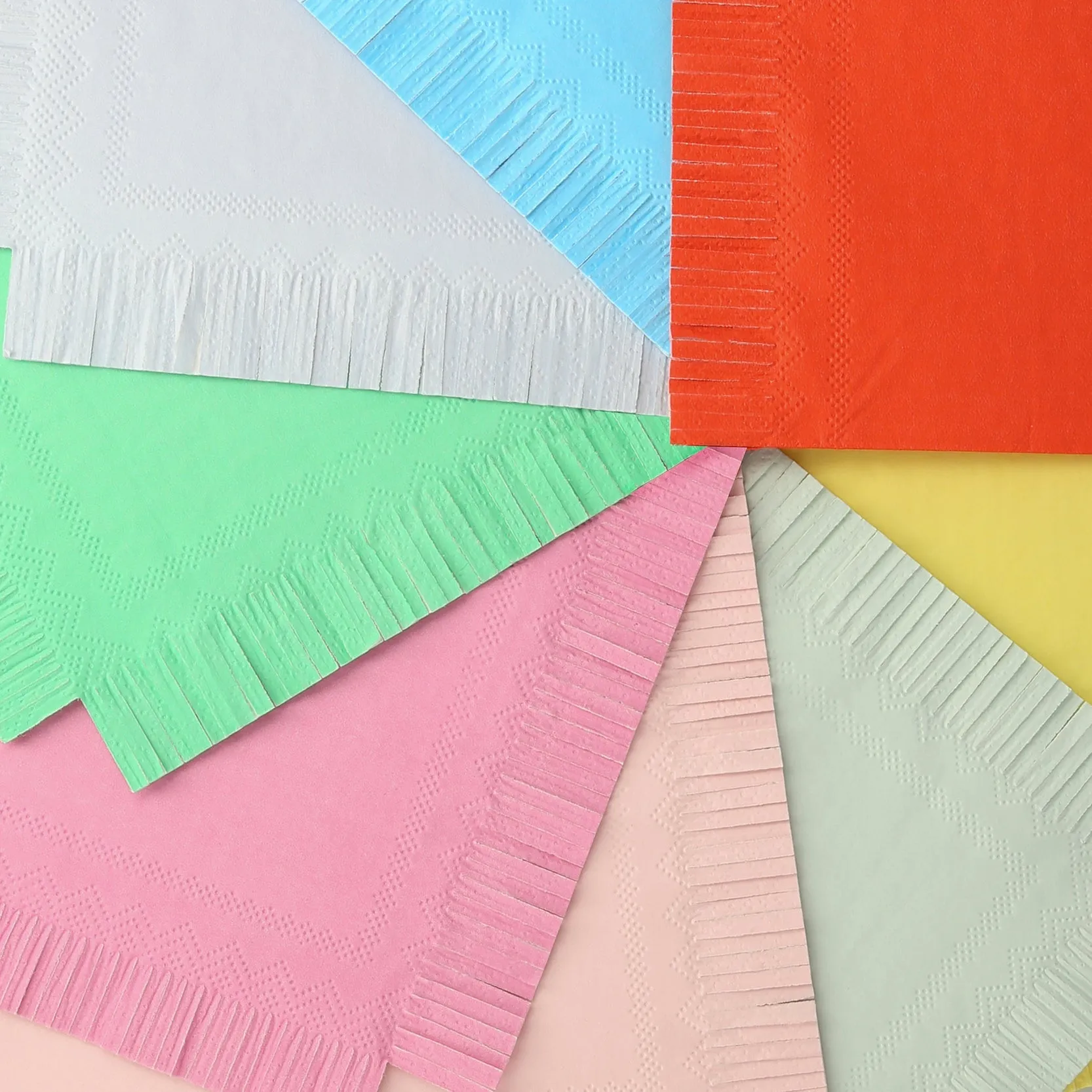 BRIGHT MIX LARGE NAPKINS