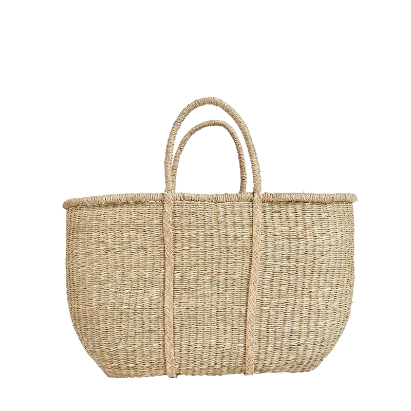 Caro Seagrass Market Bag