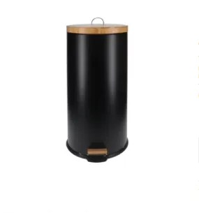 Eco Basics Rubbish Bin 30L Black