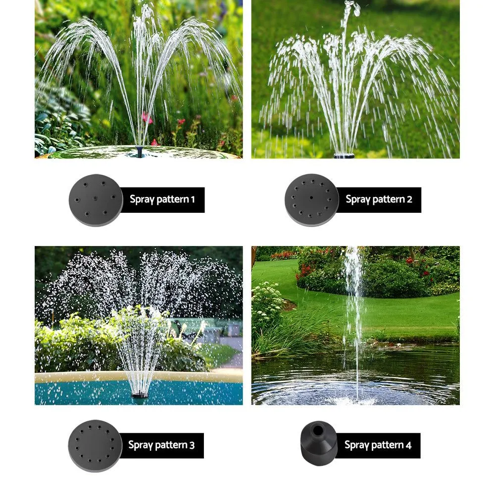 Gardeon Solar Pond Pump with Battery Kit Solar Powered Garden Water Fountain