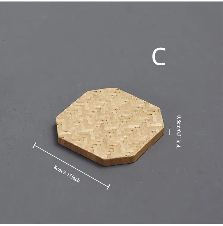 Gohobi Eco-friendly Bamboo Coasters