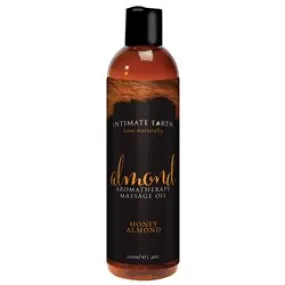 Intimate Earth Massage Oil- Honey Almond (4oz)