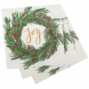 Joy Cocktail Paper Cocktail Napkins (Pack of 20)