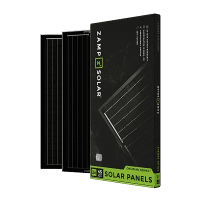 OBSIDIAN Series 90 Watt Solar Panel Kit (2x45)