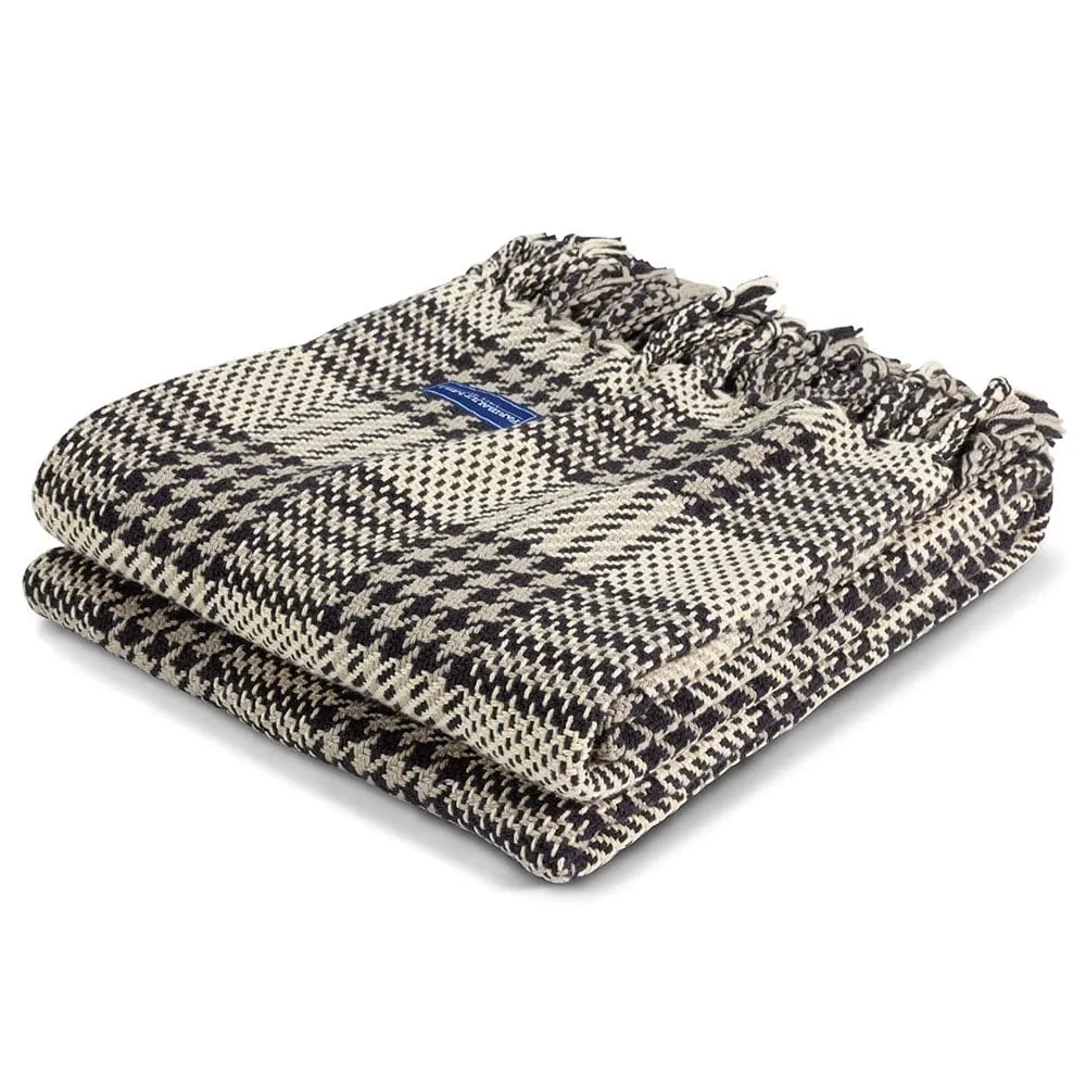 Portland Plaid Cotton Throw