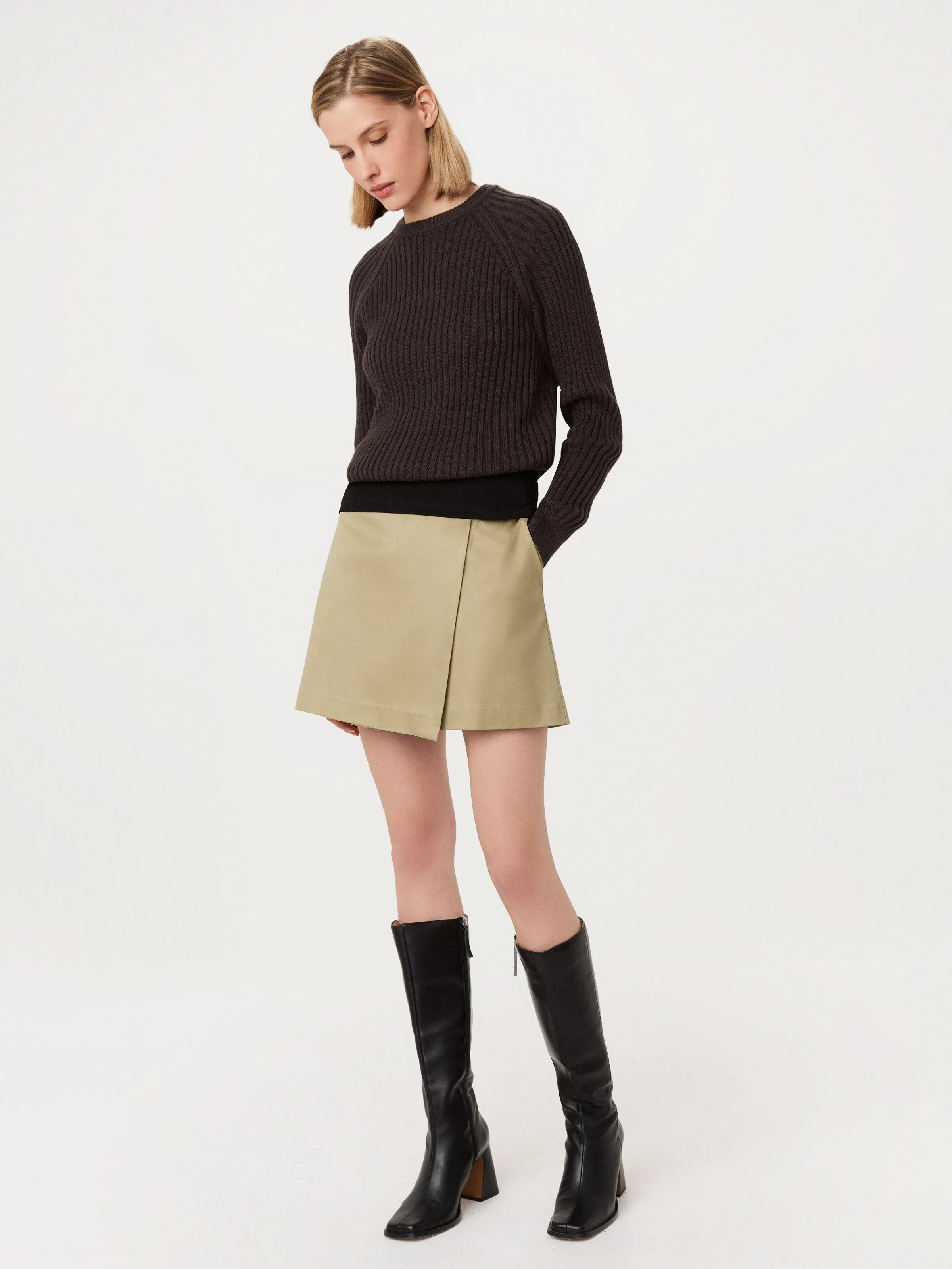 The Ara Seacell™ Sweater in Dark Chocolate