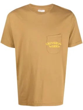 UNIVERSAL WORKS T-shirts and Polos Brown